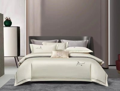 芭芭莎绿床单四件套