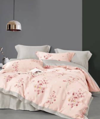 桃花(粉)天丝夏被